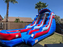 Load image into Gallery viewer, LIBERTY FALLS INFLATABLE WATER SLIDE RENTAL