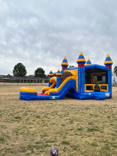 Load image into Gallery viewer, ARCTIC BOUNCE HOUSE COMBO RENTAL WITH SLIDE   WET/DRY