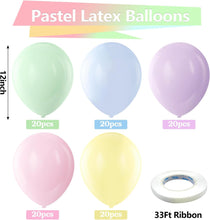 Load image into Gallery viewer, Pastel Balloon Variety Balloons
