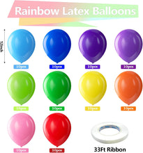 Load image into Gallery viewer, Balloon Variety Balloons (100 Pack, 12 inch round)