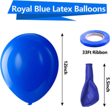 Load image into Gallery viewer, Royal Blue Balloon Party Balloons