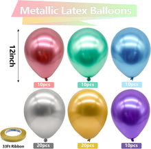 Load image into Gallery viewer, Metallic Balloon Variety Balloons