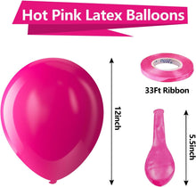 Load image into Gallery viewer, Hot Pink Balloon Party Balloons