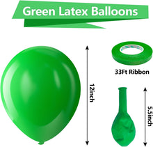 Load image into Gallery viewer, Green Balloon Party Balloons