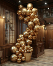 Load image into Gallery viewer, Gold Metallic Balloon Balloons