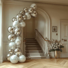 Load image into Gallery viewer, Silver Metallic Balloon Balloons
