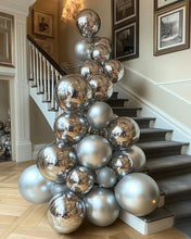 Load image into Gallery viewer, Silver Metallic Balloon Balloons