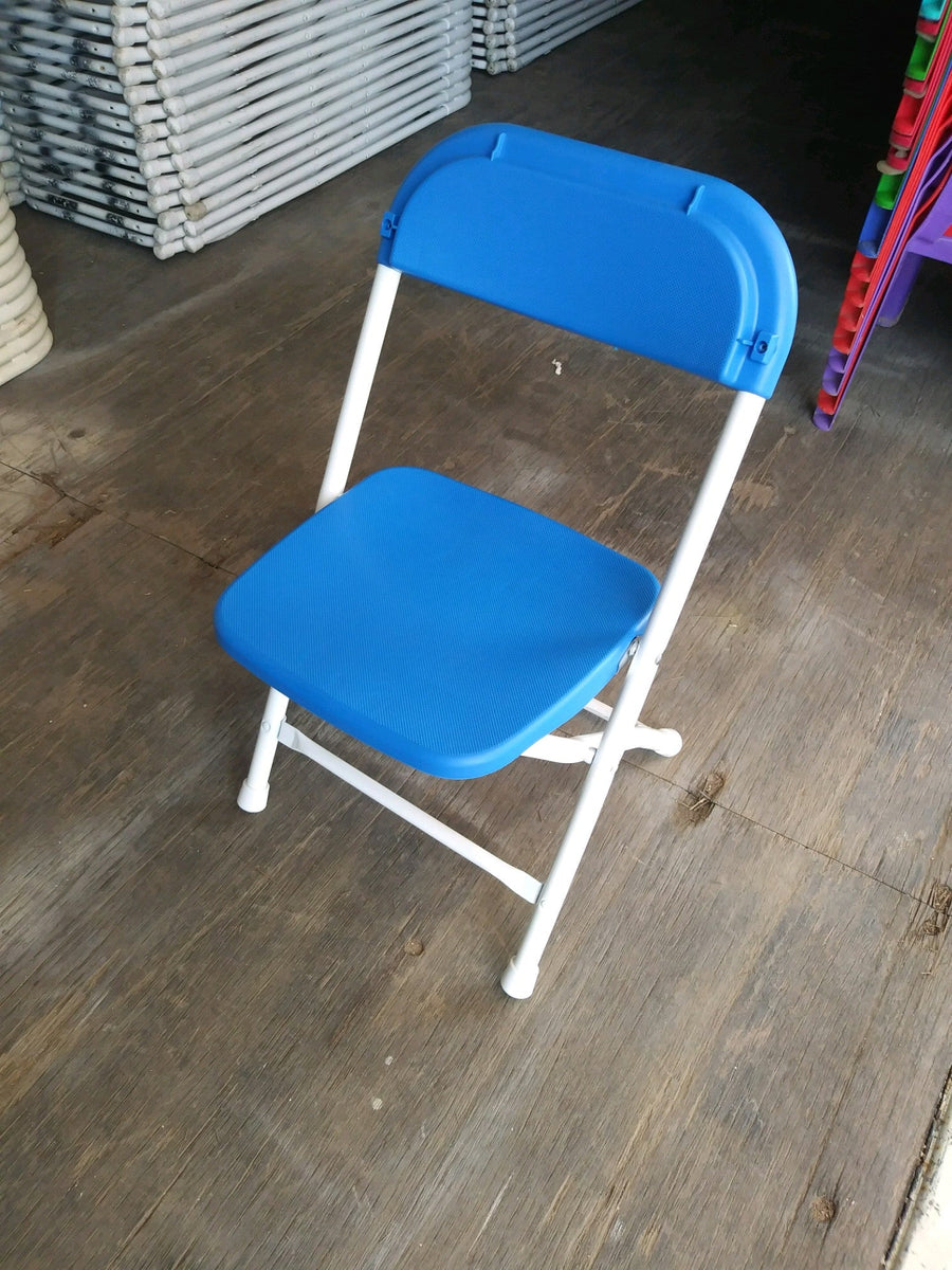 KIDS TABLE AND CHAIRS SET RENTAL (Blue) A Perfect Party Rental