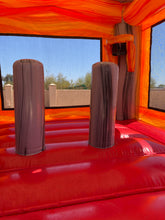 Load image into Gallery viewer, T-REX BOUNCE HOUSE DUAL LANE COMBO RENTAL WITH SLIDE WET or DRY