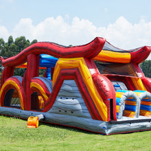 Load image into Gallery viewer, 30' SHADOW #1 INFLATABLE OBSTACLE COURSE RENTAL- Dry Only