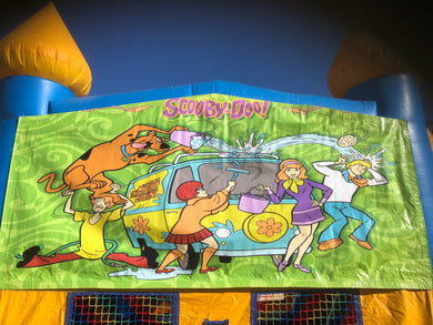 SCOOBY DOO BOUNCE HOUSE BANNER