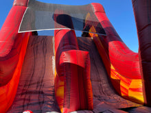 Load image into Gallery viewer, 30' SHADOW #3 INFLATABLE OBSTACLE COURSE WITH BASKETBALL AND CLIMBING RENTAL- Dry Only
