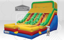 Load image into Gallery viewer, 25' DROP INFLATABLE DUAL LANE SLIDE  DRY ONLY