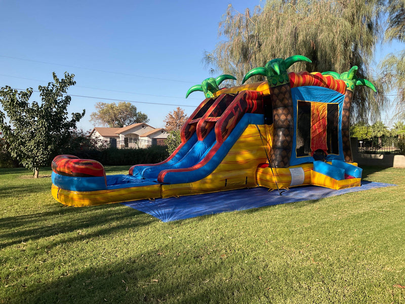 🌵🎉 Desert Fiesta XL Dual Lane Combo Slide Rental (Wet/Dry) 💦✨
