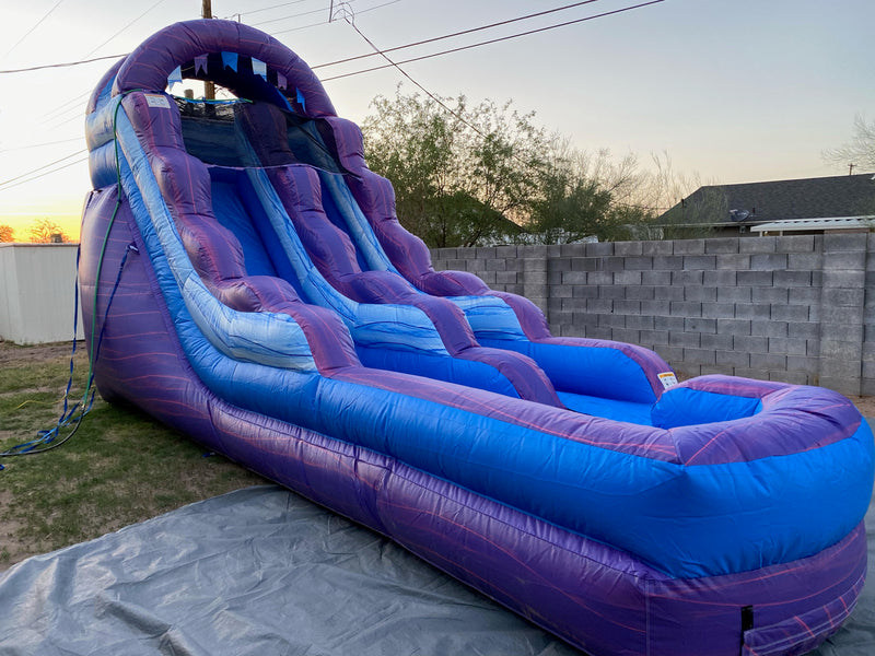 🍭 Cotton Candy Splash Inflatable Water Slide Rental 💦🎉