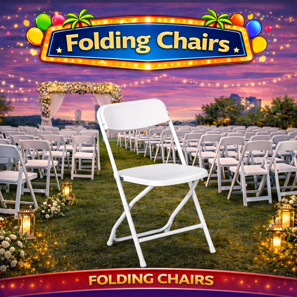 10 Reasons Folding Plastic Chair Rentals Were Our #1 Rental in 2025 - A ...