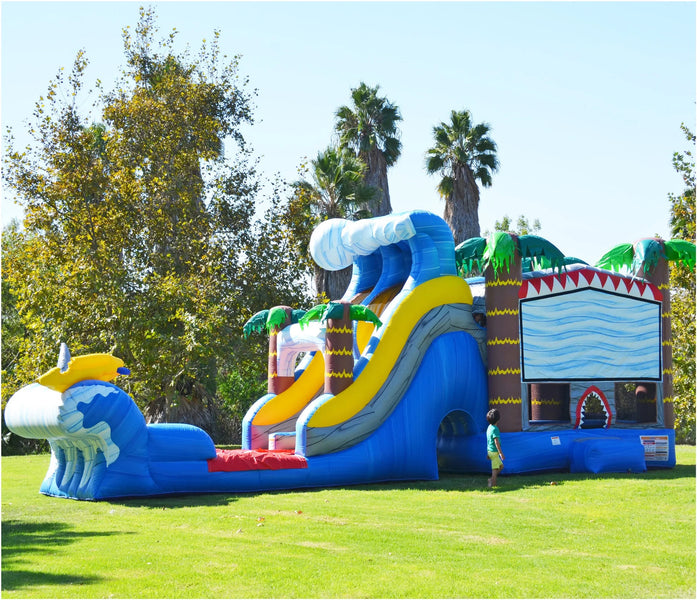 The Ultimate Party Package: Combo Slides with Bouncers Rentals