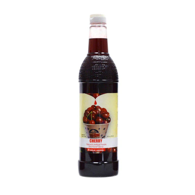Extra Snow Cone Syrup & Cones— Cherry