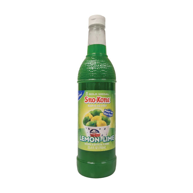 Extra Snow Cone Syrup & Cones— Lemon Lime