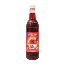 Load image into Gallery viewer, Extra Snow Cone Syrup &amp; Cones— Strawberry