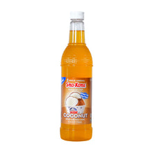 Load image into Gallery viewer, Extra Snow Cone Syrup &amp; Cones— Coconut