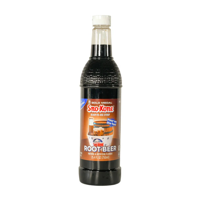 Extra Snow Cone Syrup & Cones— Root Beer