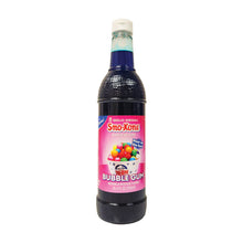 Load image into Gallery viewer, Extra Snow Cone Syrup &amp; Cones— Bubble Gum