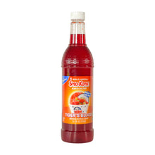 Load image into Gallery viewer, Extra Snow Cone Syrup &amp; Cones— Tigers Blood