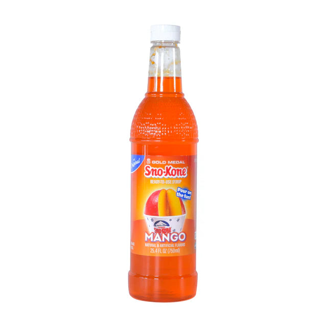 Extra Snow Cone Syrup & Cones— Mango