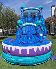 ‼️NEW‼️ 20'  Electric Dual Lane Water Slide Rental - With Pool