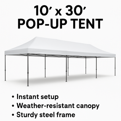 10 X 30 Pop Up Tent