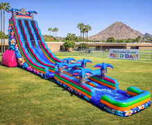 Load image into Gallery viewer, 27 foot inflatable water slide rental scottsdale phoenix mesa tempe chandler gilbert