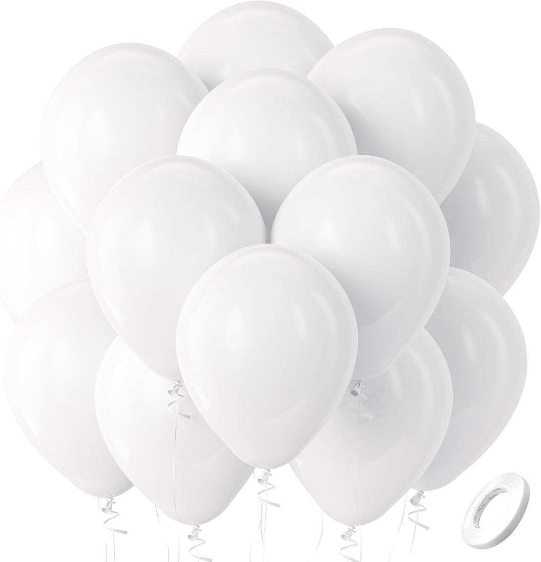 White Party Balloons