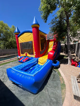 Load image into Gallery viewer, CASTLE COMBO BOUNCE HOUSE RENTAL #8  WET or DRY