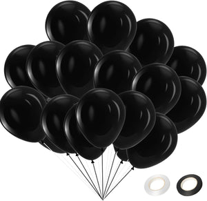 Black Party Balloons