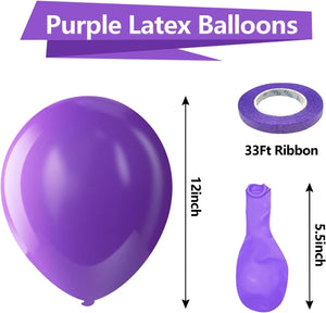 Purple Party Balloons