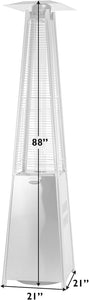 Pyramid Flame Patio Heater