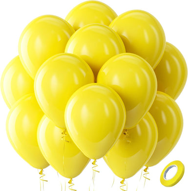 Yellow Party Balloons
