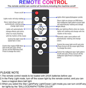 Disco Ball Light- Dual lens Rental