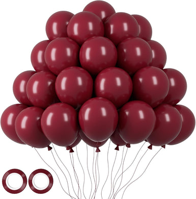 Maroon Party Balloons