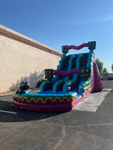Load image into Gallery viewer, ‼️NEW‼️ 20&#39;  Gamer Dual Lane Center Climb  DRY SLIDE