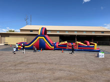 Load image into Gallery viewer, 64&#39; INFLATABLE OBSTACLE COURSE RENTAL