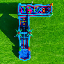 Load image into Gallery viewer, ‼️NEW‼️ 70&#39; Electric Tropics Modular Obstacle Course Wet/ Dry