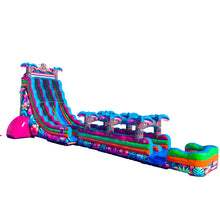 Load image into Gallery viewer, 27FT Tiki Splash Dual lane Water and Slip n slide