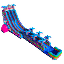 Load image into Gallery viewer, 27FT Tiki Splash Dual lane Water and Slip n slide
