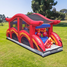 Load image into Gallery viewer, 30' SHADOW #6 INFLATABLE OBSTACLE COURSE RENTAL- Dry Only