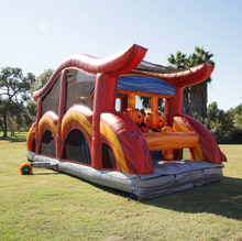Load image into Gallery viewer, 30' SHADOW #6 INFLATABLE OBSTACLE COURSE RENTAL- Dry Only