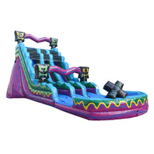 Load image into Gallery viewer, ‼️NEW‼️ 20&#39;  Gamer Dual Lane Center Climb  DRY SLIDE