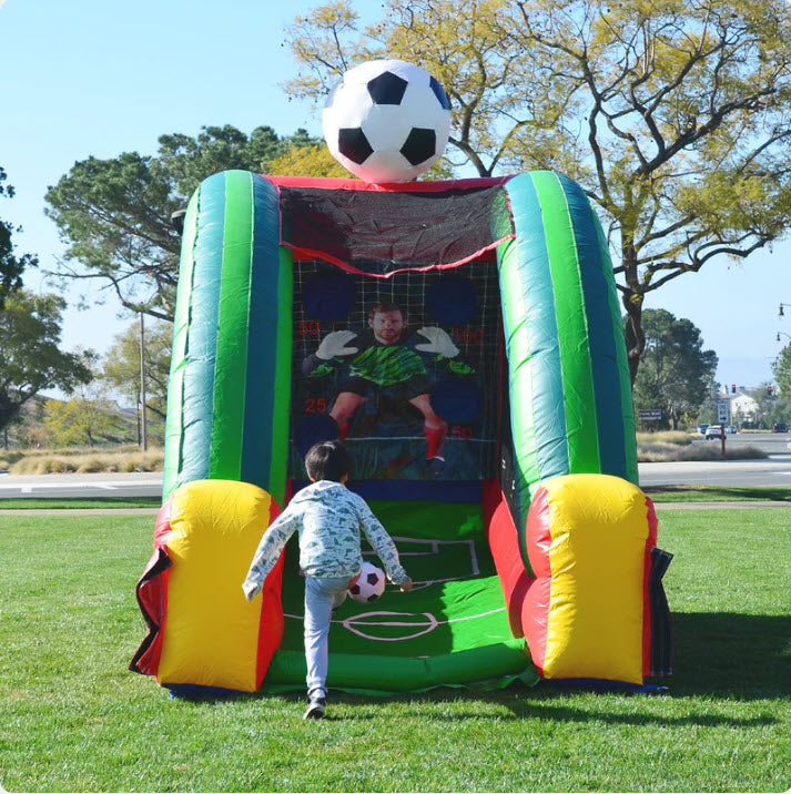 Soccer Shot challenge Inflatable Game – A Perfect Party Rental