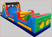 Load image into Gallery viewer, 40 FOOT INFLATABLE OBSTACLE COURSE RENTAL